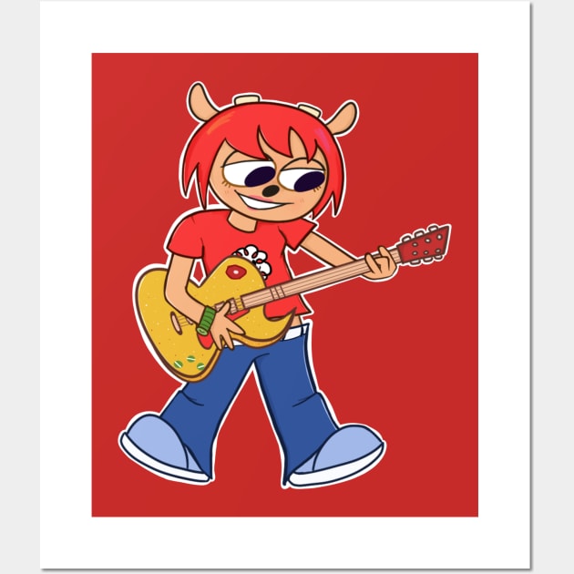 Leave It To Lammy Wall Art by Husky's Art Emporium